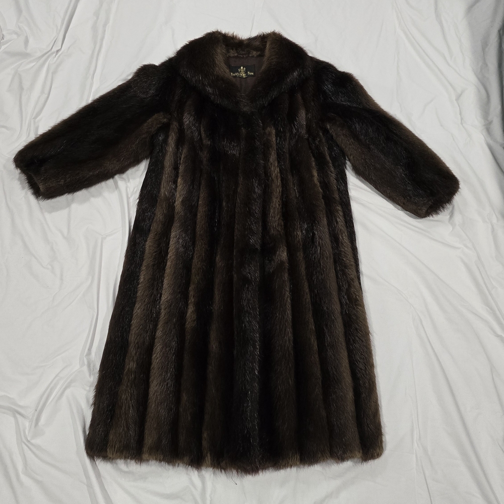 Beaver Full Length Ladies Or Mans Coat.# 8